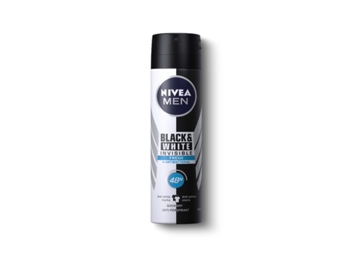 Deodorant spray Nivea Men Invisible for Black&White Fresh, 150 ml [1]