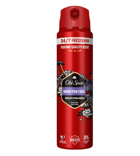 Deodorant spray Old Spice Night Panther, 150 ml [1]