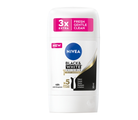 Deodorant stick Nivea Black&White Fresh, 50ml [1]