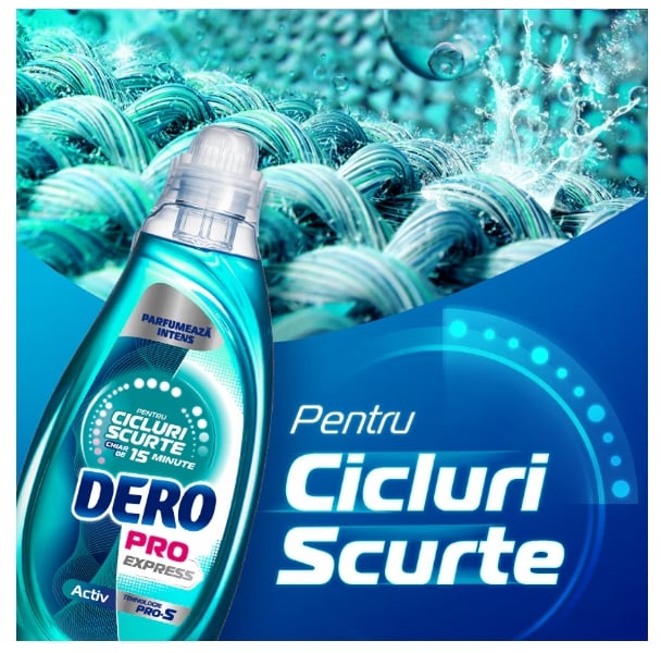 Detergent automat lichid, Dero pro express, activ, 37 spalari, 1.48L [3]