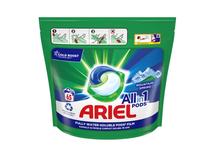 Detergent Capsule ARIEL Mountain Spring, 65 bucati [1]