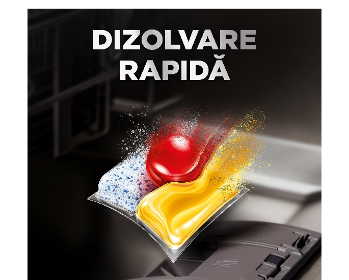 Detergent capsule pentru masina de spalat vase Finish Quantum Ultimate, Lemon, 100 spalari [3]