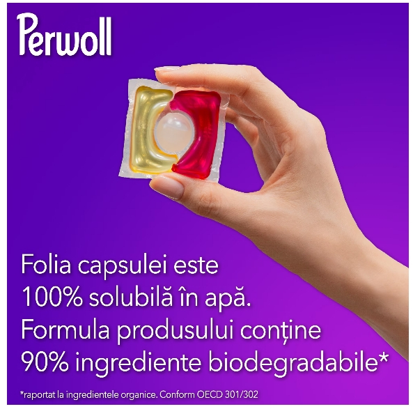 Detergent de rufe capsule Perwoll Renew Color, 46 spalari [3]