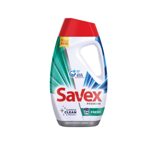 Detergent de Rufe Lichid Savex Premium Fresh, 24 Spalari, 1.08 l [1]