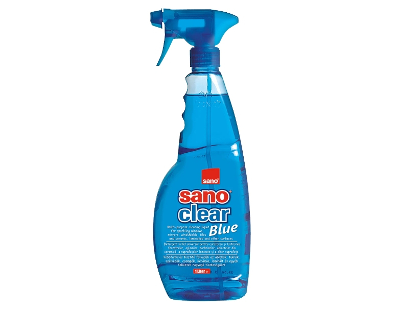 Solutie pentru curatat geamuri Sano Clear Blue Trigger, 1l [1]