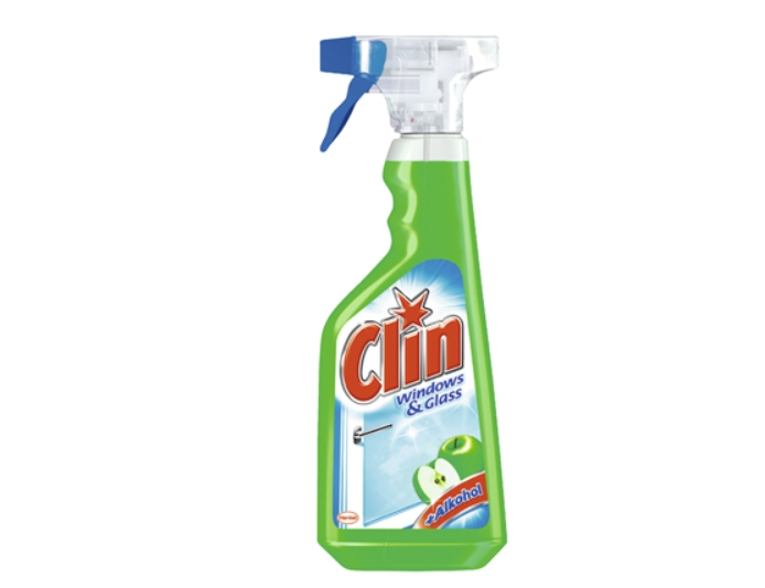 Solutie curatat geamuri 3in1, Clin, Mere, 500ml [1]