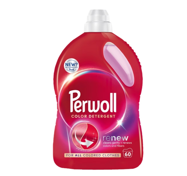 Detergent lichid pentru rufe Perwoll Renew Color, 60 spalari, 3000 ml [1]