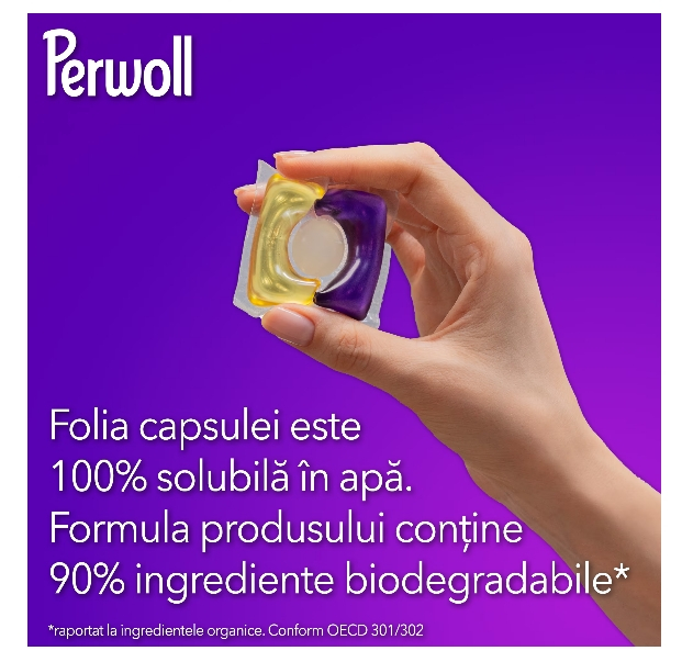 Detergent de rufe capsule Perwoll Renew Black, 46 spalari [2]