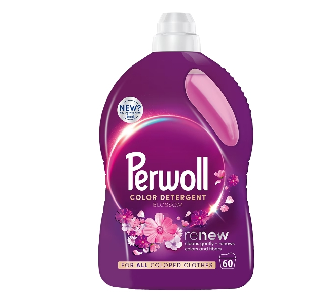 Detergent lichid pentru rufe Perwoll Renew Blossom, 60 spalari, 3000 ml [1]