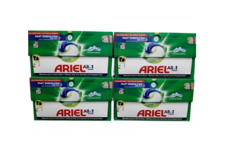 Pachet Ariel All in One Pods Mountain Spring Detergent de Rufe 148 capsule [1]