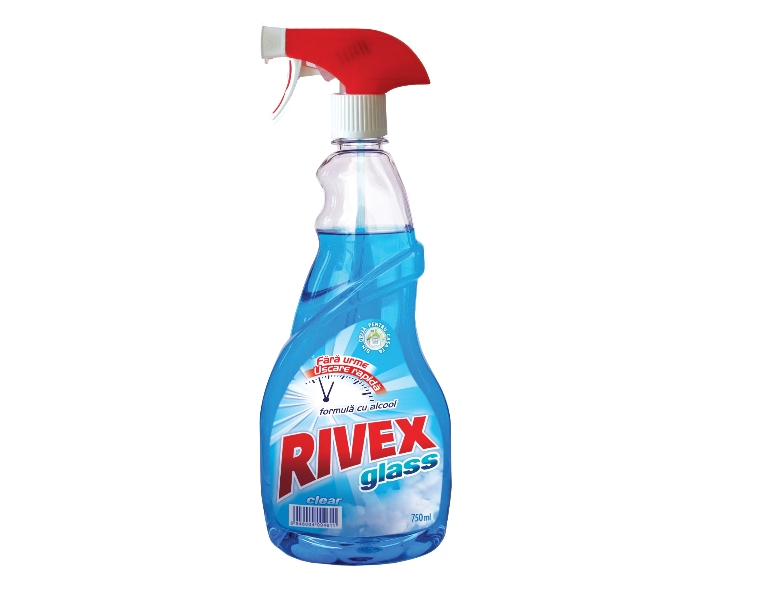 Solutie pentru curatat geamuri Rivex Glass Clear, 750 ml [1]