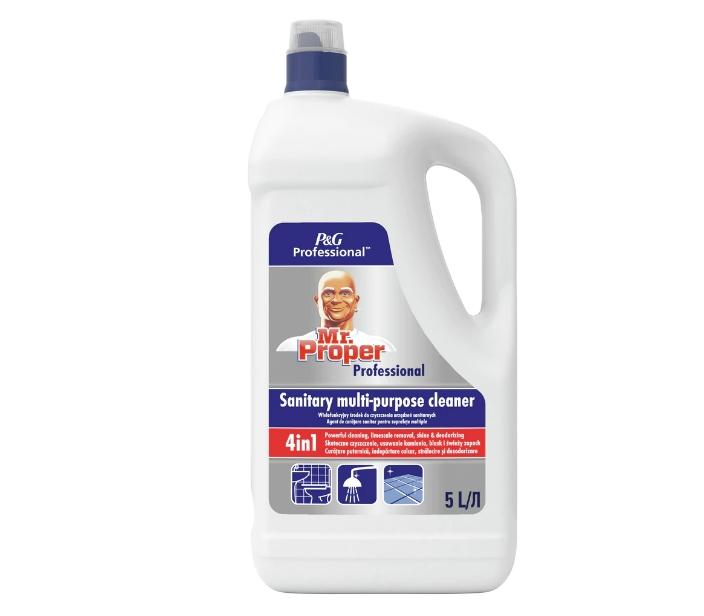 Detergent universal Mr. Proper Professional Sanitary pentru baie, 5 L [1]