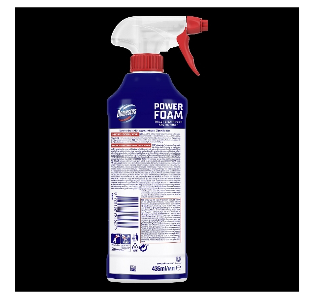 Spuma de curatare, Spray Domestos Power Foam, Briza Marii, 435ml [2]