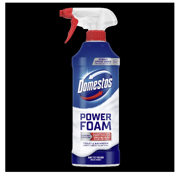 Spuma de curatare, Spray Domestos Power Foam, Briza Marii, 435ml [4]