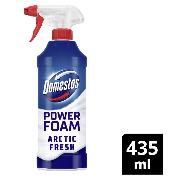 Spuma de curatare, Spray Domestos Power Foam, Briza Marii, 435ml [3]
