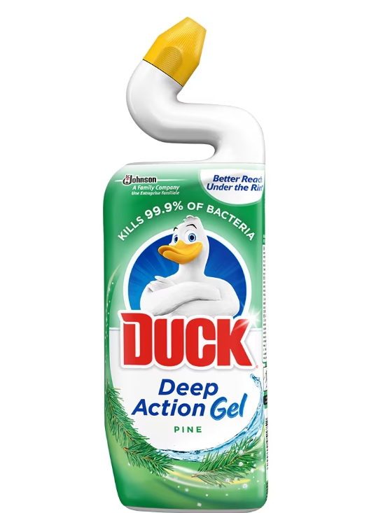 DUCK Dezinfectant WC Action Gel , 2 bucati X 750 ml [1]