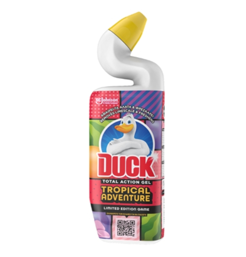 DUCK Total Action Gel Tropical Dezinfectant WC, 2 bucati X  750 ml [1]