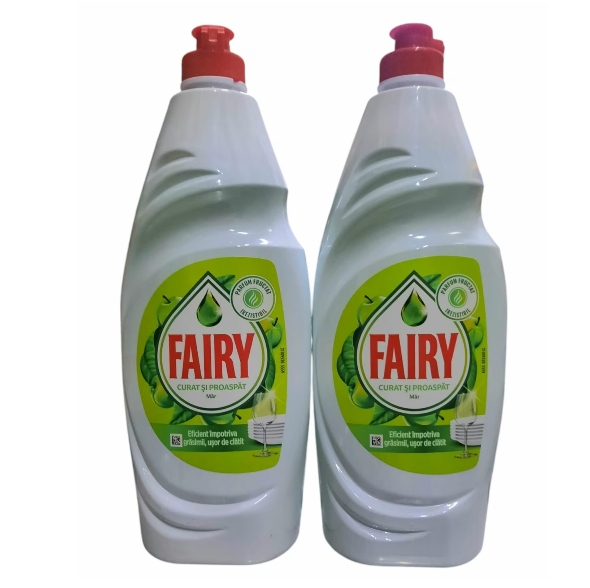 Set 2 x Detergent de vase Fairy, Apple, 750 ml [1]