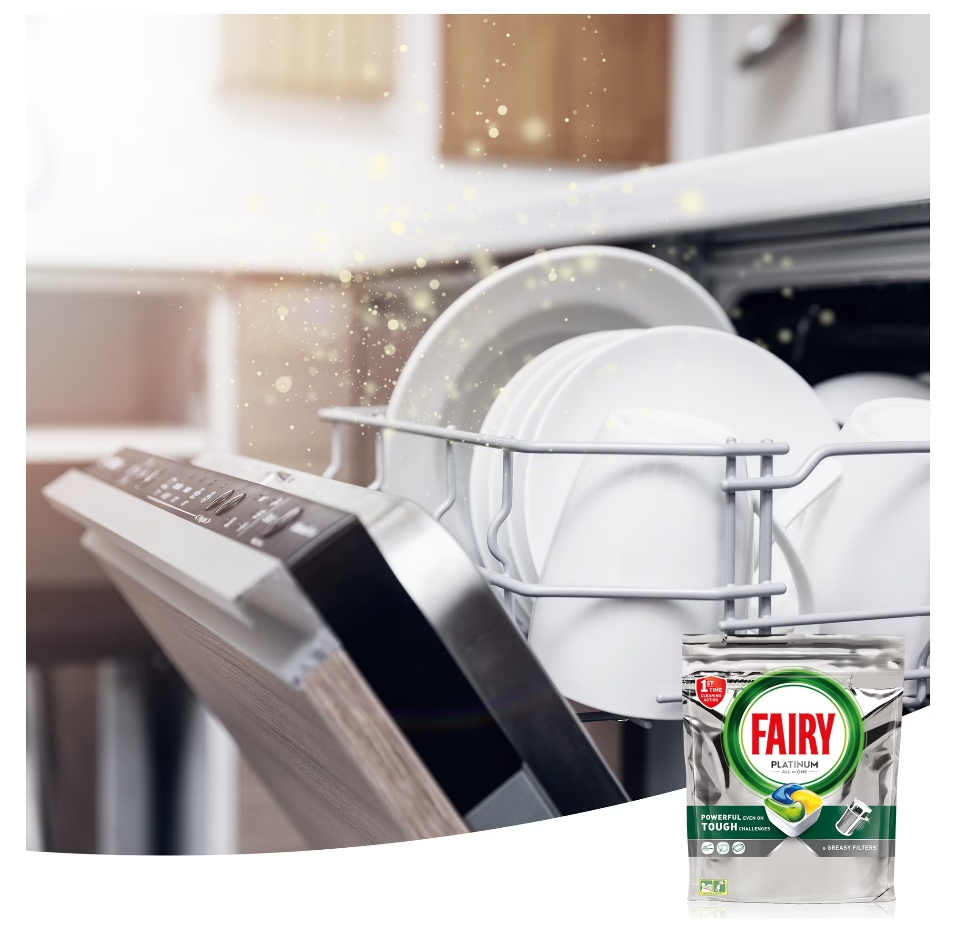 Detergent pentru masina de spalat vase Fairy Platinum, 96 spalari [2]