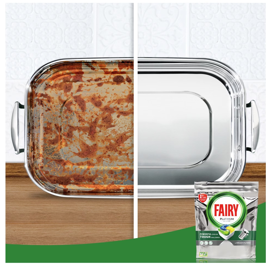 Detergent pentru masina de spalat vase Fairy Platinum, 96 spalari [4]