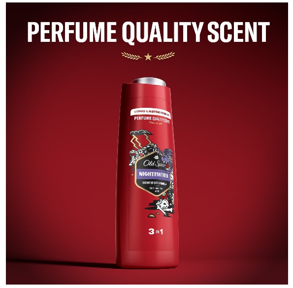 Gel de dus si sampon Old Spice Night Panther, 400 ml [2]