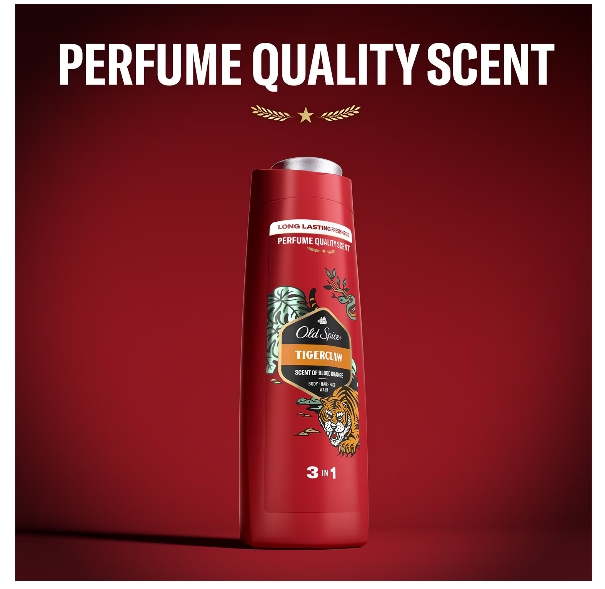 Gel de dus si sampon Old Spice Tiger Claw, 400 ml [3]
