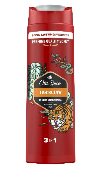 Gel de dus si sampon Old Spice Tiger Claw, 400 ml [1]