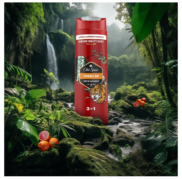 Gel de dus si sampon Old Spice Tiger Claw, 400 ml [2]