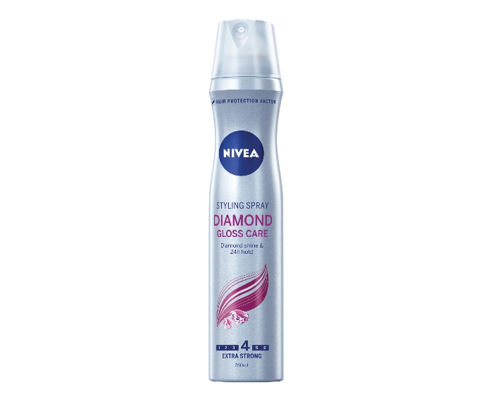 Fixativ Nivea Diamond Gloss pentru fixare puternica, 250 ml [1]