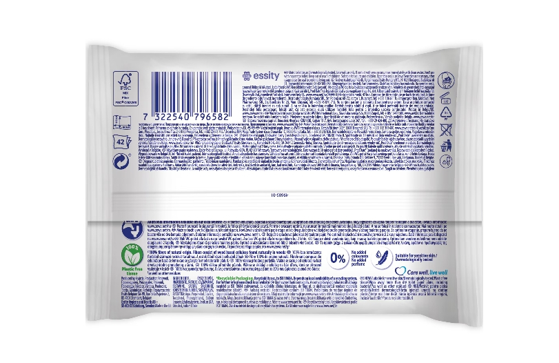 Hartie igienica umeda Zewa Sensitive, 16 pachete, 42 bucati [2]