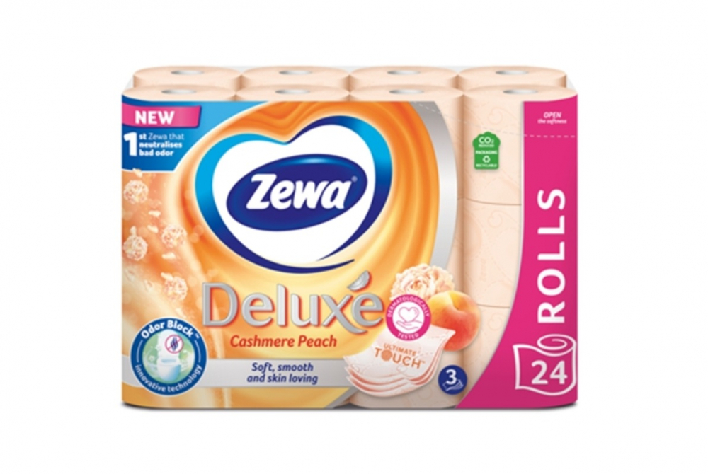 Hartie igienica Zewa Deluxe Cashmere Peach 3 straturi 24 role [1]