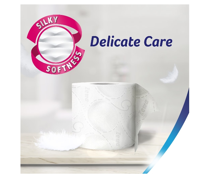 Hartie igienica Zewa Deluxe Delicate Care, 3 straturi, 24 role [3]
