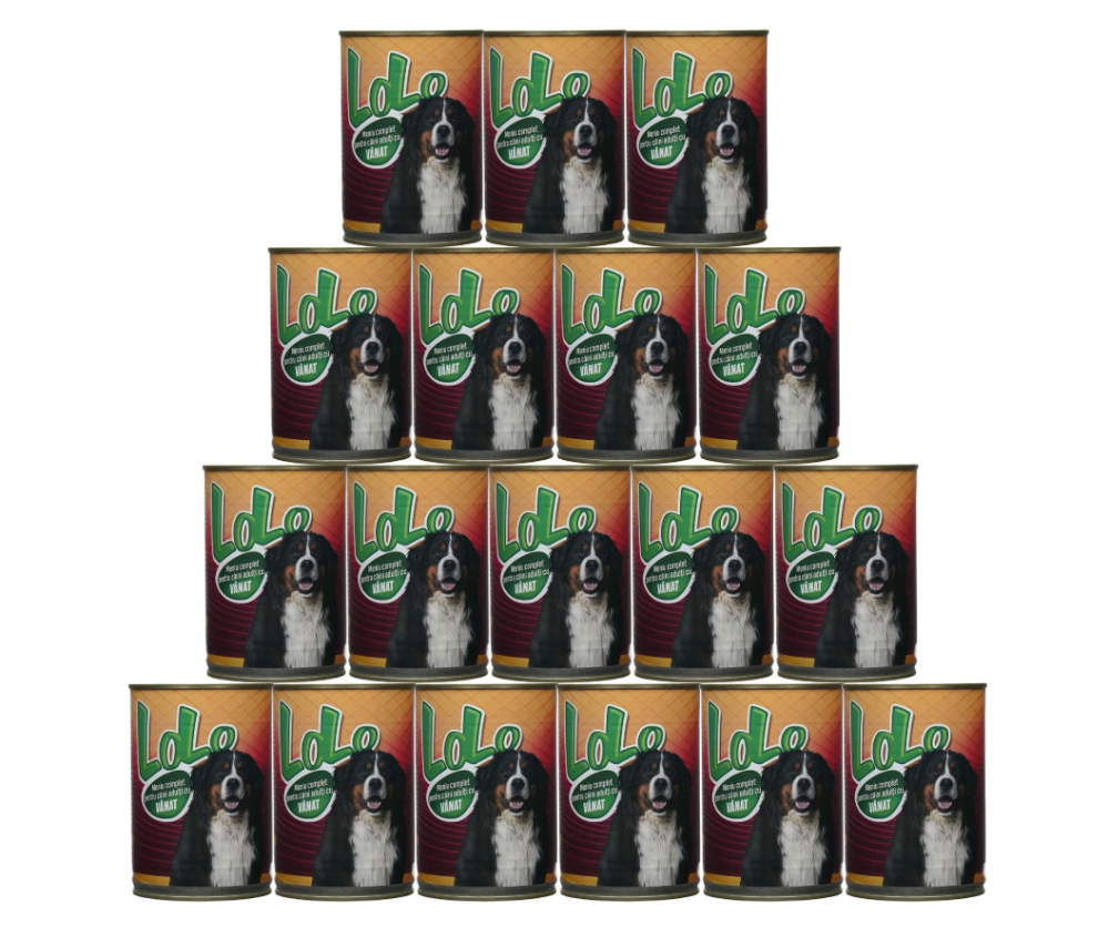 LOLO Hrana Umeda pentru Caini Adulti cu Vanat 1,24 Kg [2]