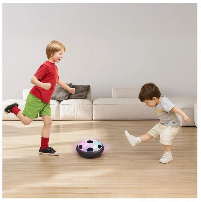 Minge de Fotbal Plutitoare Air Hover cu Lumina [2]