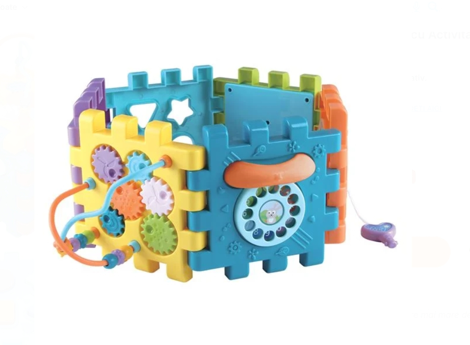 Jucarie Educativa Cub cu Activitati Master Mind [3]