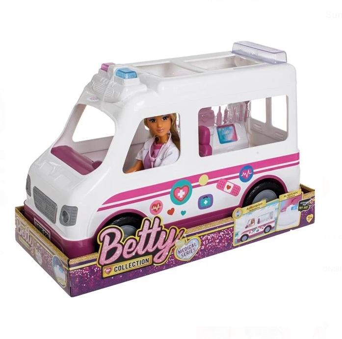 Papusa Medic cu Ambulanta Sunet & Lumina [2]