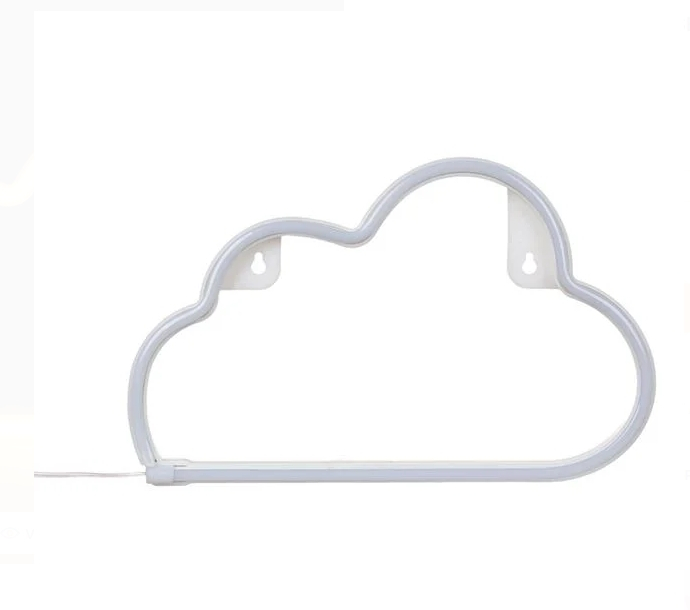 Lampa LED Neon Nor cu USB 29.5x18.3cm [4]