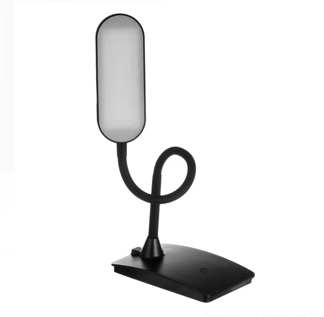 Lampa de Birou Neagra cu LED Functie Tactila & USB [5]
