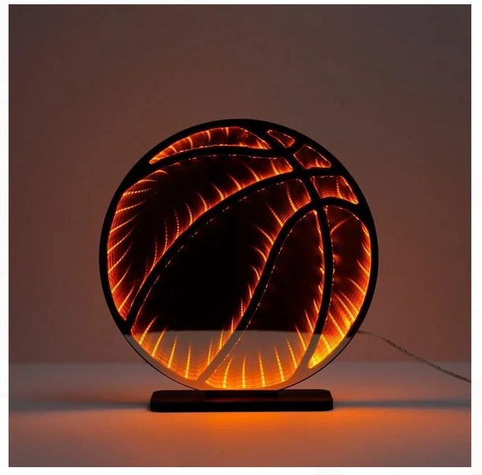 Lampa LED Infinity Mirror Minge de Baschet Ø23x24cm [3]