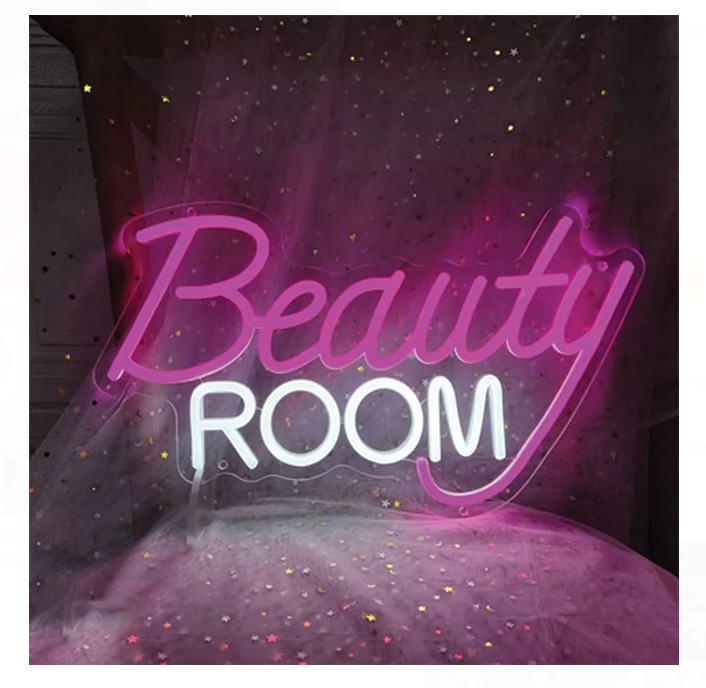 Lampa LED Neon "Beauty Room" 42.5x25cm [4]