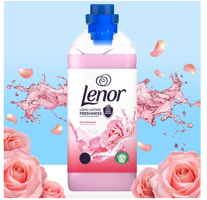 Balsam de rufe Lenor Floral Romance, 1.625 L, 65 spalari [2]