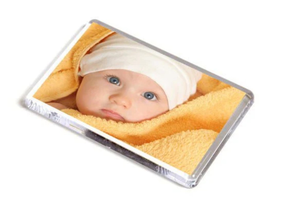 Magnet plastic insertie foto 6.5 x 6.5 - personalizabil [3]