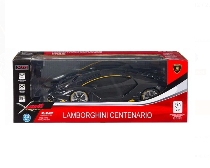Masina cu Telecomanda RC Lamborghini Centenario Neagra cu Joystick 1:12 / 2.4 GHz 1:12 [5]