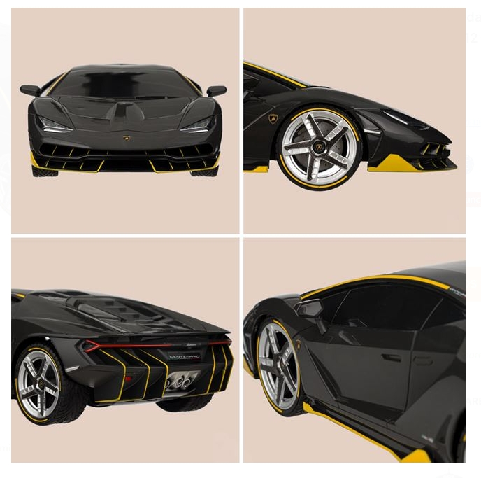 Masina cu Telecomanda RC Lamborghini Centenario Neagra cu Joystick 1:12 / 2.4 GHz 1:12 [3]