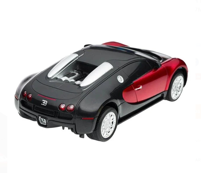 Masina Bugatti Veyron 16.4 Grand Sport Rosie cu Volan Telecomanda 1:24 / 27MHz [2]