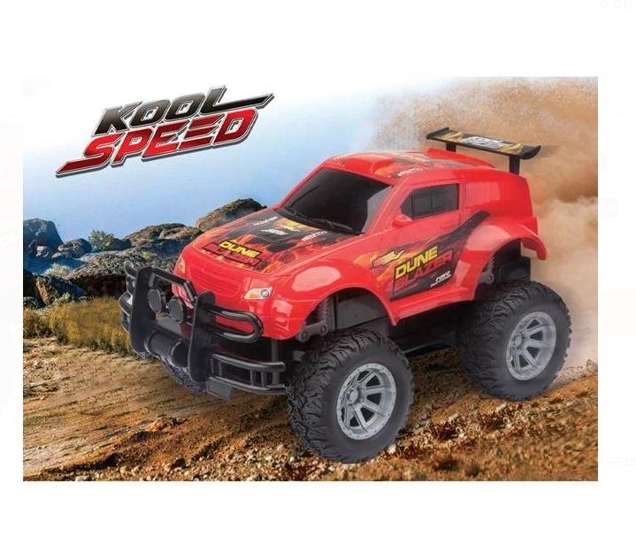 Masina Off-Road Rosie cu Telecomanda 1:16/27MHz [2]