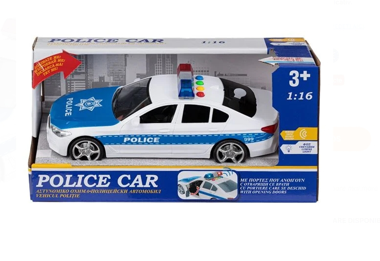 Masina de Politie cu Sunet & Lumina 1:16 [3]