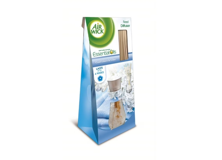 Odorizant de camera cu betisoare parfumate Air Wick, Cool Linen, 25 ml [1]