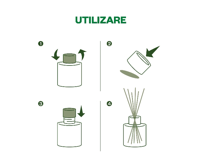 Odorizant de camera cu betisoare parfumate Air Wick, Pere si scortisoara, 40ml [3]
