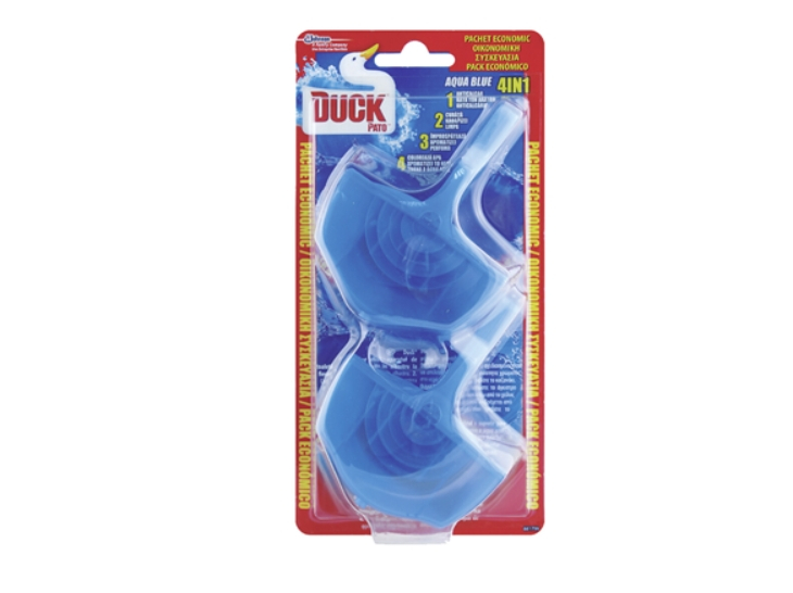 DUCK 2 x 36 g Odorizant Toaleta Albastru [1]
